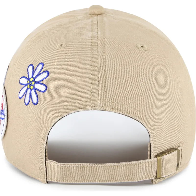 khaki-gebogene-verstellbare-kappe-clean-up-badges-der-los-angeles-dodgers-mlb-von-47-brand khaki-gebogene-verstellbare-kappe-clean-up-badges-der-los-angeles-dodgers-mlb-von-47-brand