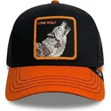 trucker-cap-schwarz-und-orange-wolf-solo-wolf-fab-farm-von-goorin-bros