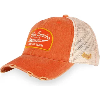 Mützen gebogen braun snapback MAC11 von Von Dutch