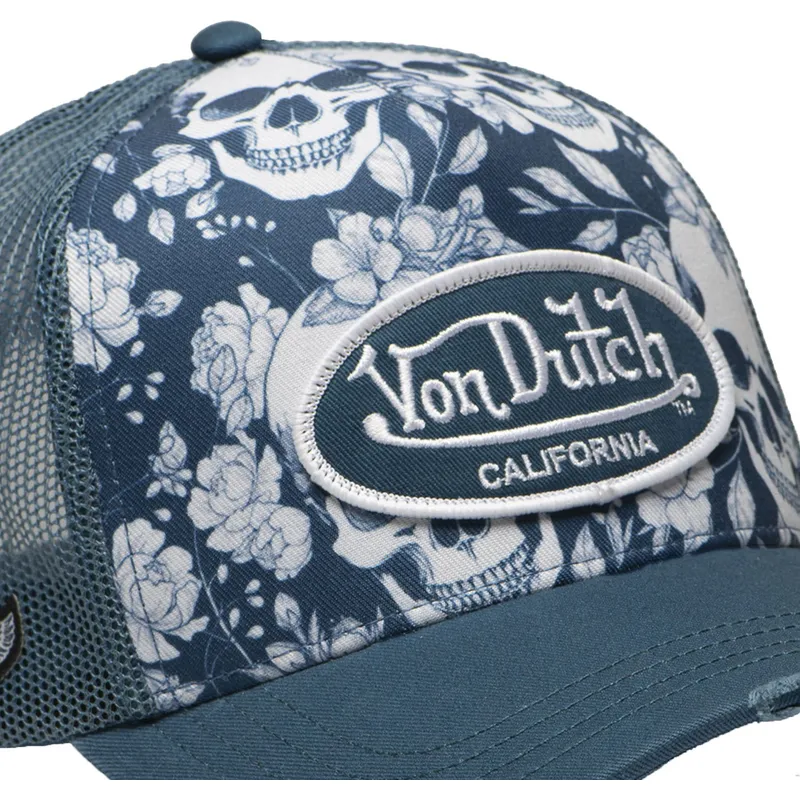 trucker-cap-blau-print02-von-von-dutch trucker-cap-blau-print02-von-von-dutch