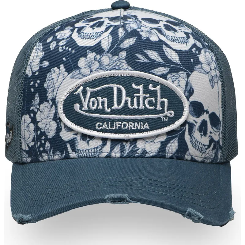 trucker-cap-blau-print02-von-von-dutch trucker-cap-blau-print02-von-von-dutch