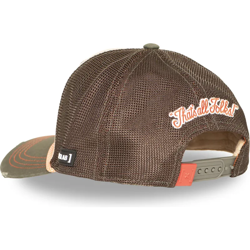 trucker-cap-braun-und-grun-bugs-bunny-loo13-pcsmbub-looney-tunes-von-capslab