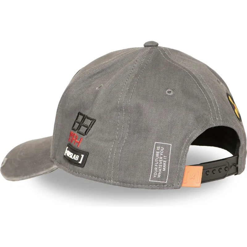 graue-gebogene-snapback-kappe-outatime-btf1-outb-back-to-the-future-von-capslab