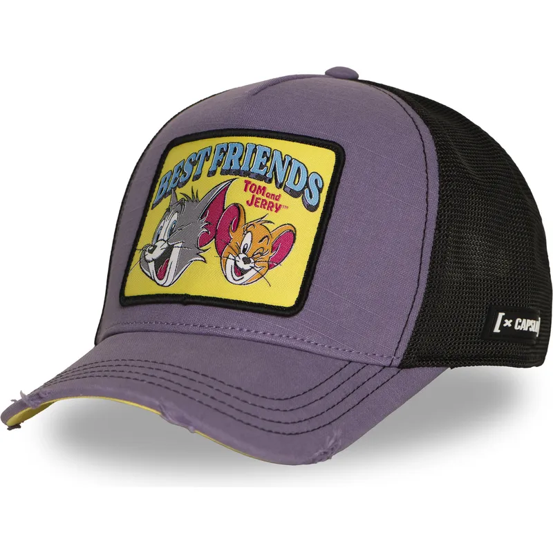 trucker-cap-violett-tom-und-jerry-taj8-besb-looney-tunes-von-capslab trucker-cap-violett-tom-und-jerry-taj8-besb-looney-tunes-von-capslab