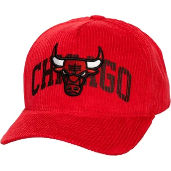 Mützen gebogen rot snapback Arch Stamp Pro der Chicago Bulls NBA von Mitchell & Ness