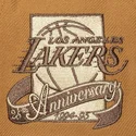 braune-verstellbare-flatcap-coffee-strapback-der-los-angeles-lakers-nba-von-mitchell-ness