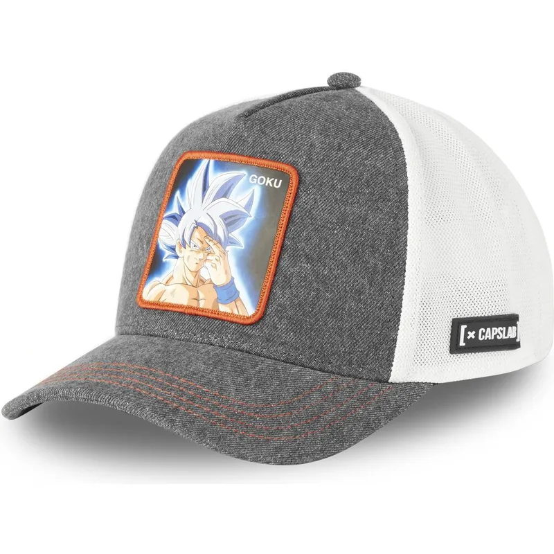 trucker-cap-grau-und-weiss-son-goku-ultra-instinct-dbs8-gokb-dragon-ball-von-capslab
