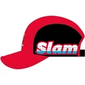 rote-gebogene-snapback-kappe-smu2-dunb-die-schlumpfe-von-capslab