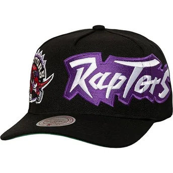Casquette courbée noire snapback Busted Pro Toronto Raptors NBA Mitchell & Ness