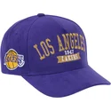 casquette-courbee-violette-snapback-shady-suede-pro-los-angeles-lakers-nba-mitchell-ness