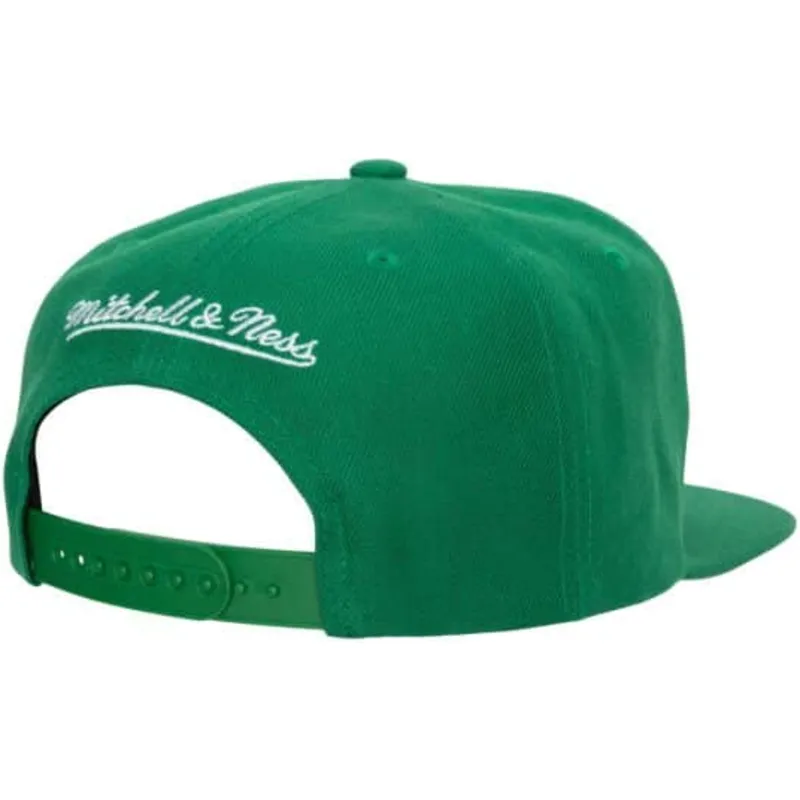 casquette-plate-verte-snapback-team-ground-20-boston-celtics-nba-mitchell-ness