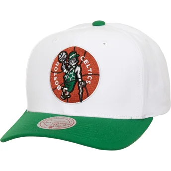 Mützen gebogen grün snapback Team 2 Tone 2.0 Pro der Boston Celtics NBA von Mitchell & Ness