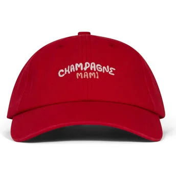 Mützen gebogen rot verstellbares band Champagne mami von Pica Pica
