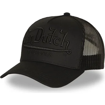 Mützen gebogen schwarz snapback EMB03 von Von Dutch