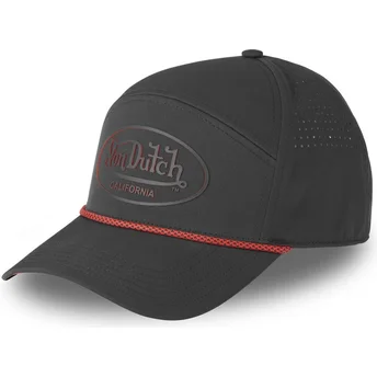 Mützen gebogen schwarz snapback CORD14 von Von Dutch