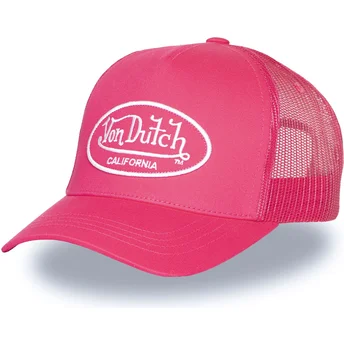 Mützen gebogen rosa snapback LOF B46 von Von Dutch