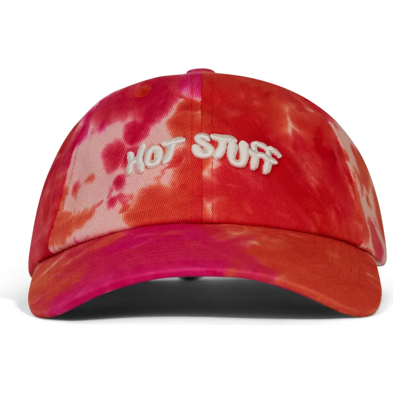verstellbare-rosa-curved-cap-hot-stuff-batik-von-pica-pica