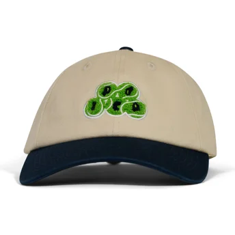 Mützen gebogen beige verstellbares band Tennisballs von Pica Pica