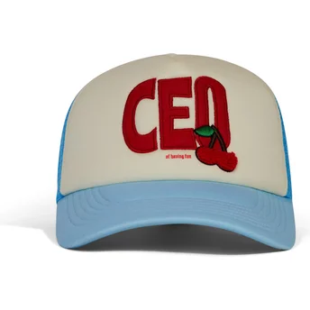 Casquette trucker bleue et blanche CEO of Fun Pica Pica