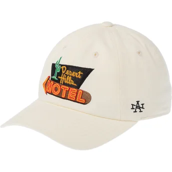Casquette courbée beige ajustable Desert Hill Motel Ballpark American Needle