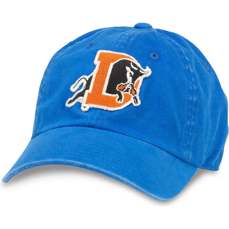 casquette-courbee-bleue-ajustable-archive-durham-bulls-milb-american-needle