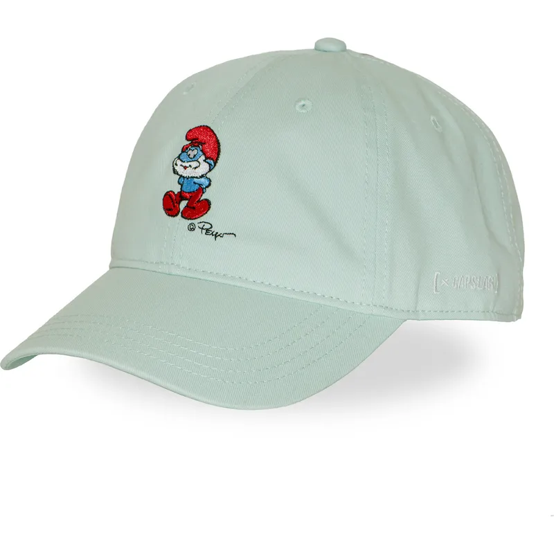 grune-verstellbare-curved-cap-papa-pitufo-smu2-papb-die-schlumpfe-von-capslab