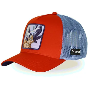 Mützen gebogen orange snapback Ultra Instinct DBS8 ULTB Son Goku Dragon Ball von Capslab