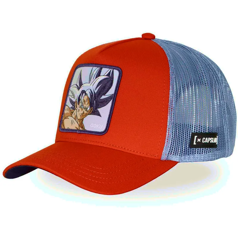 casquette-trucker-orange-son-goku-ultra-instinct-dbs8-ultb-dragon-ball-capslab
