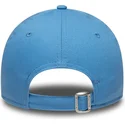 hellblaue-gebogene-verstellbare-kinderkappe-9forty-essential-der-los-angeles-dodgers-mlb-von-new-era