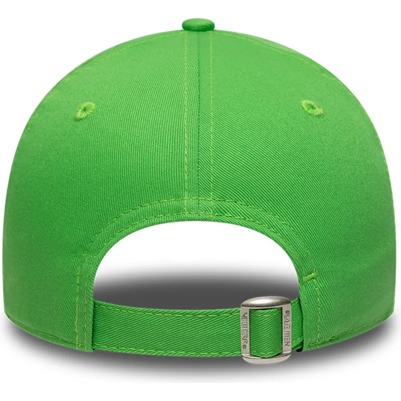 grune-gebogene-verstellbare-kappe-fur-kinder-9forty-essential-von-new-york-yankees-mlb-von-new-era grune-gebogene-verstellbare-kappe-fur-kinder-9forty-essential-von-new-york-yankees-mlb-von-new-era