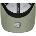grune-gebogene-verstellbare-kappe-fur-kinder-9forty-summer-icon-der-new-york-yankees-mlb-von-new-era