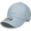 blaue-verstellbare-trucker-kappe-fur-kinder-9forty-homefield-der-los-angeles-dodgers-mlb-von-new-era