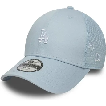 Mützen gebogen blau verstellbares band für Kinder 9FORTY Homefield der Los Angeles Dodgers MLB von New Era