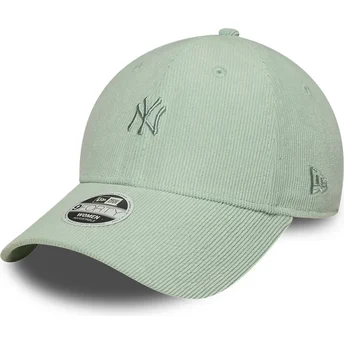 Mützen gebogen grün verstellbares band 9FORTY Mini Cord der New York Yankees MLB von New Era