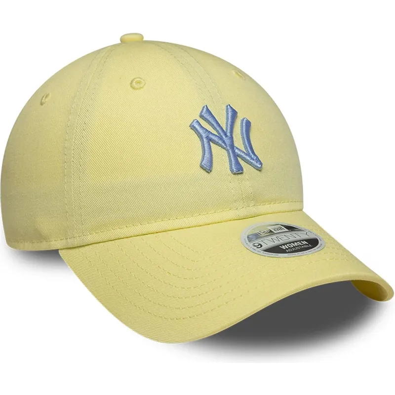 gelbe-gebogene-verstellbare-damenkappe-9twenty-league-essential-midi-der-new-york-yankees-mlb-von-new-era gelbe-gebogene-verstellbare-damenkappe-9twenty-league-essential-midi-der-new-york-yankees-mlb-von-new-era