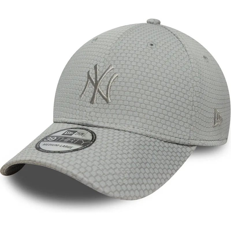 graue-gebogene-verstellbare-kappe-39thirty-stretch-mesh-der-new-york-yankees-mlb-von-new-era graue-gebogene-verstellbare-kappe-39thirty-stretch-mesh-der-new-york-yankees-mlb-von-new-era