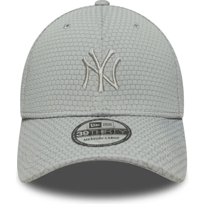 graue-gebogene-verstellbare-kappe-39thirty-stretch-mesh-der-new-york-yankees-mlb-von-new-era graue-gebogene-verstellbare-kappe-39thirty-stretch-mesh-der-new-york-yankees-mlb-von-new-era