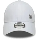 weisse-verstellbare-9forty-flawless-trucker-cap-der-new-york-yankees-mlb-von-new-era