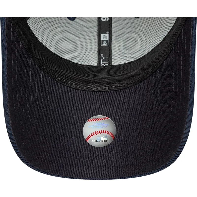 marineblaue-verstellbare-curved-cap-9forty-soft-cord-der-los-angeles-dodgers-mlb-von-new-era marineblaue-verstellbare-curved-cap-9forty-soft-cord-der-los-angeles-dodgers-mlb-von-new-era