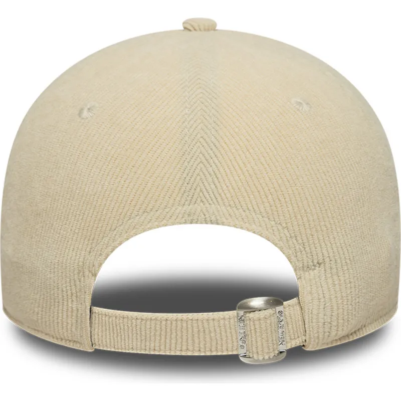 beige-gebogene-verstellbare-9forty-soft-cord-kappe-der-new-york-mets-mlb-von-new-era beige-gebogene-verstellbare-9forty-soft-cord-kappe-der-new-york-mets-mlb-von-new-era