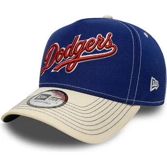 Mützen gebogen blau snapback E Frame City Icon der Los Angeles Dodgers MLB von New Era