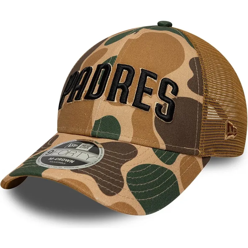 casquette-trucker-camouflage-9forty-m-crown-wordmark-san-diego-padres-mlb-new-era