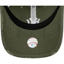 grune-verstellbare-trucker-kappe-9twenty-cotton-canv-der-new-york-yankees-mlb-von-new-era