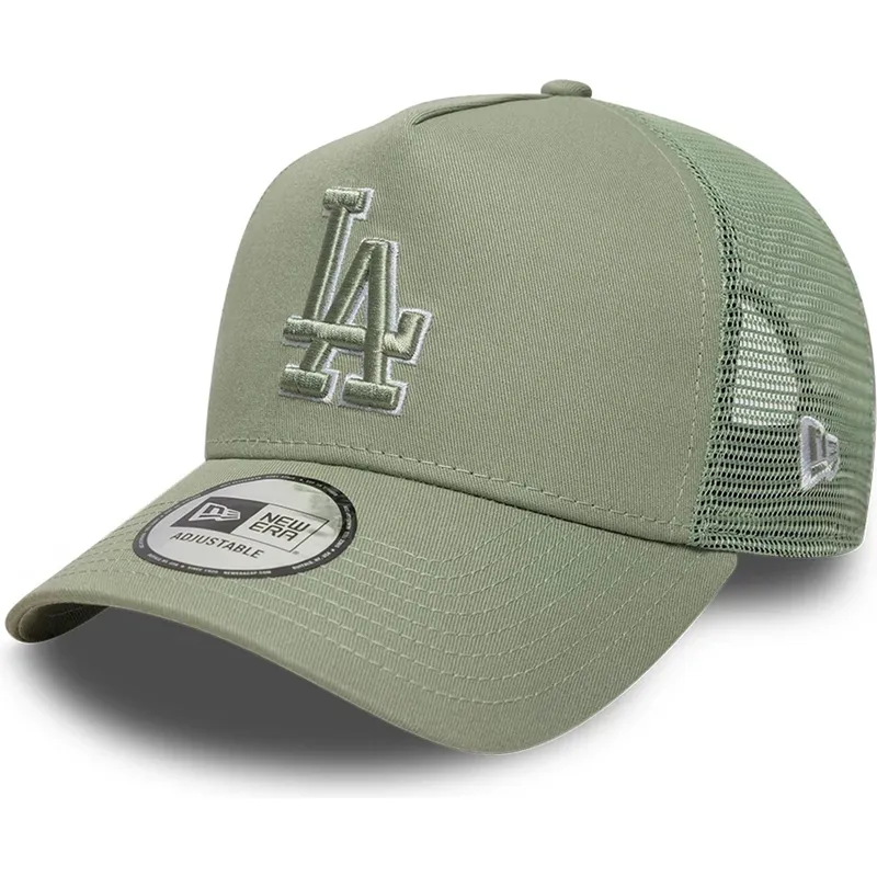 grune-trucker-kappe-mit-grunem-logo-a-frame-outline-der-los-angeles-dodgers-mlb-von-new-era grune-trucker-kappe-mit-grunem-logo-a-frame-outline-der-los-angeles-dodgers-mlb-von-new-era