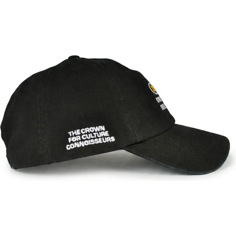 casquette-courbee-noire-ajustable-ny-dreams-just-kids-the-90s-homenage