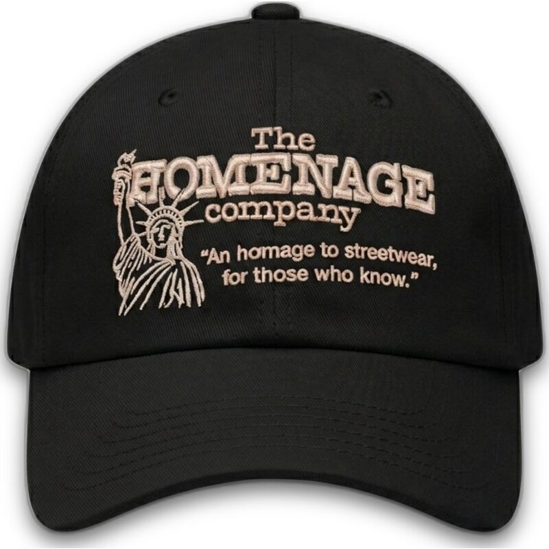 schwarze-verstellbare-curved-cap-statue-just-kids-the-90s-von-homenage schwarze-verstellbare-curved-cap-statue-just-kids-the-90s-von-homenage