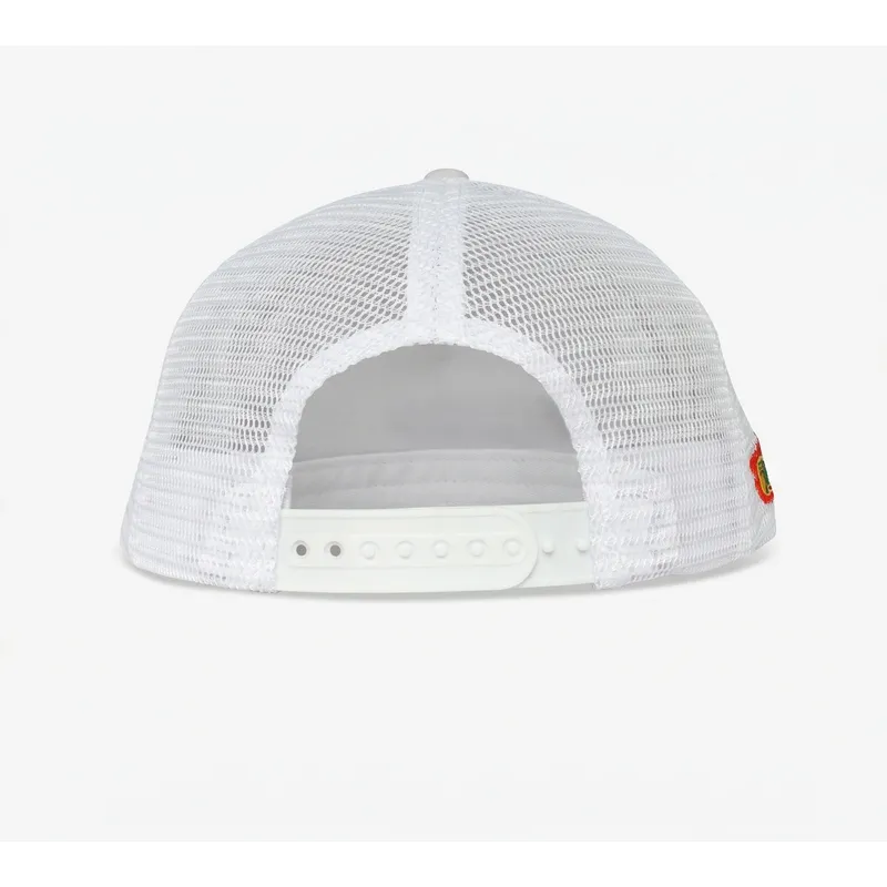 casquette-trucker-rose-et-blanche-childhood-fun-the-trucker-homenage