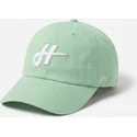 casquette-courbee-verte-claire-ajustable-merch-merchandising-the-90s-homenage