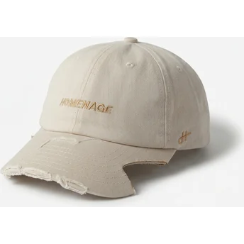 Casquette courbée beige ajustable Haute Merchandising The 90s Homenage