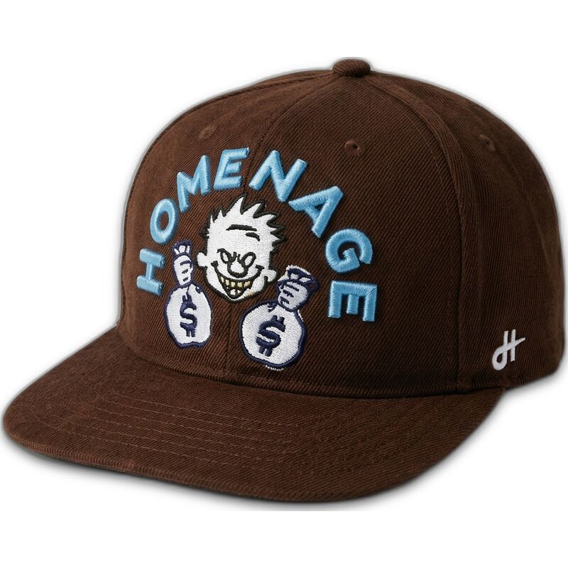 braune-flatcap-snapback-money-music-shapes-identity-the-snap-von-homenage